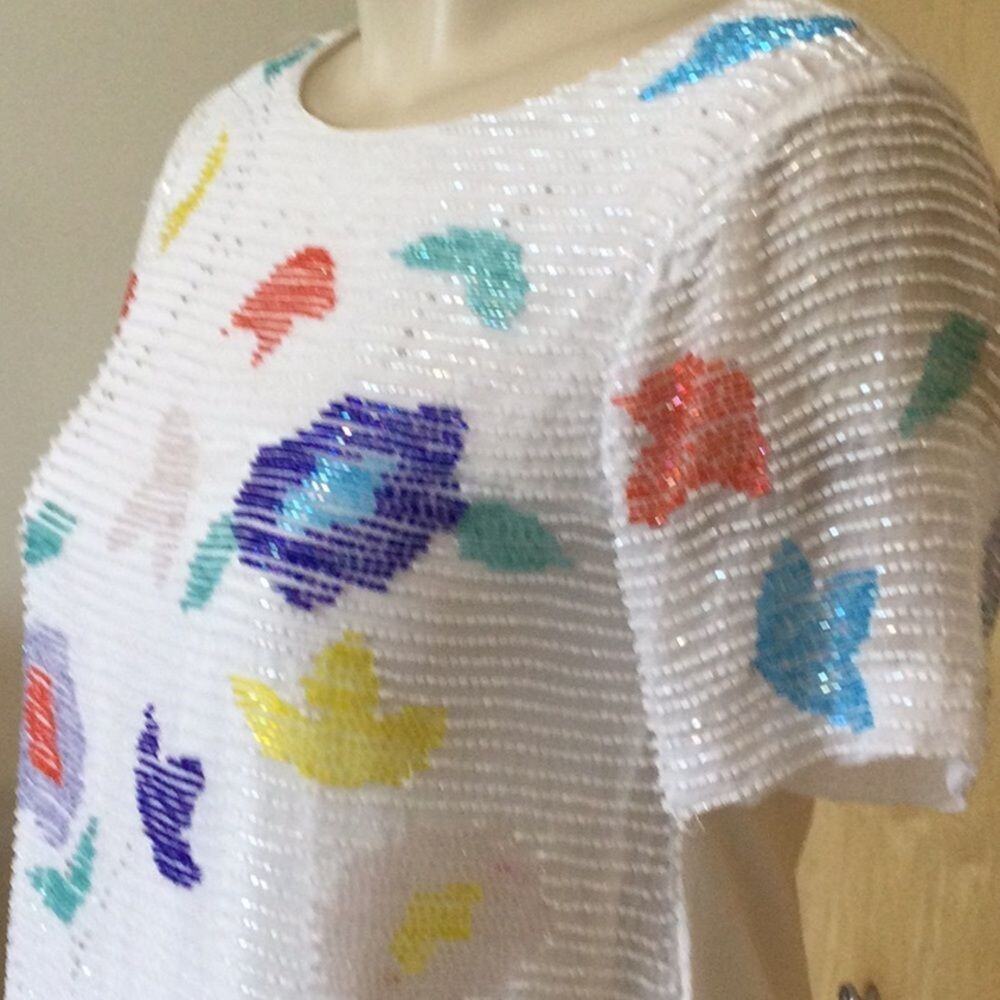 Unique sequin summer dress - Picture 4 of 15